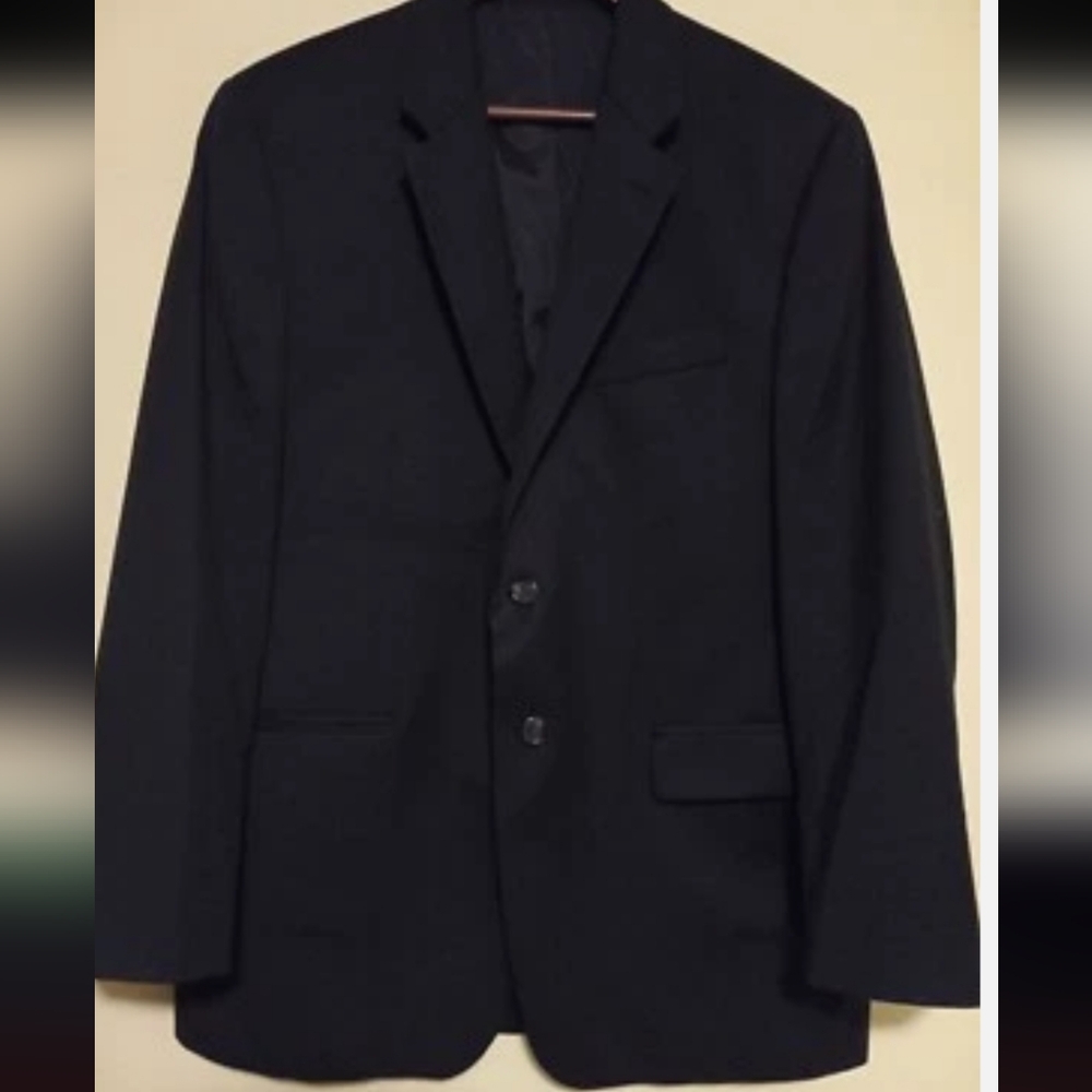 Lauren Ralph Lauren Black100% Wool Men's Suit - Picture 2 of 11